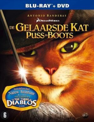 De Gelaarsde Kat (Blu-ray+dvd Combopack)